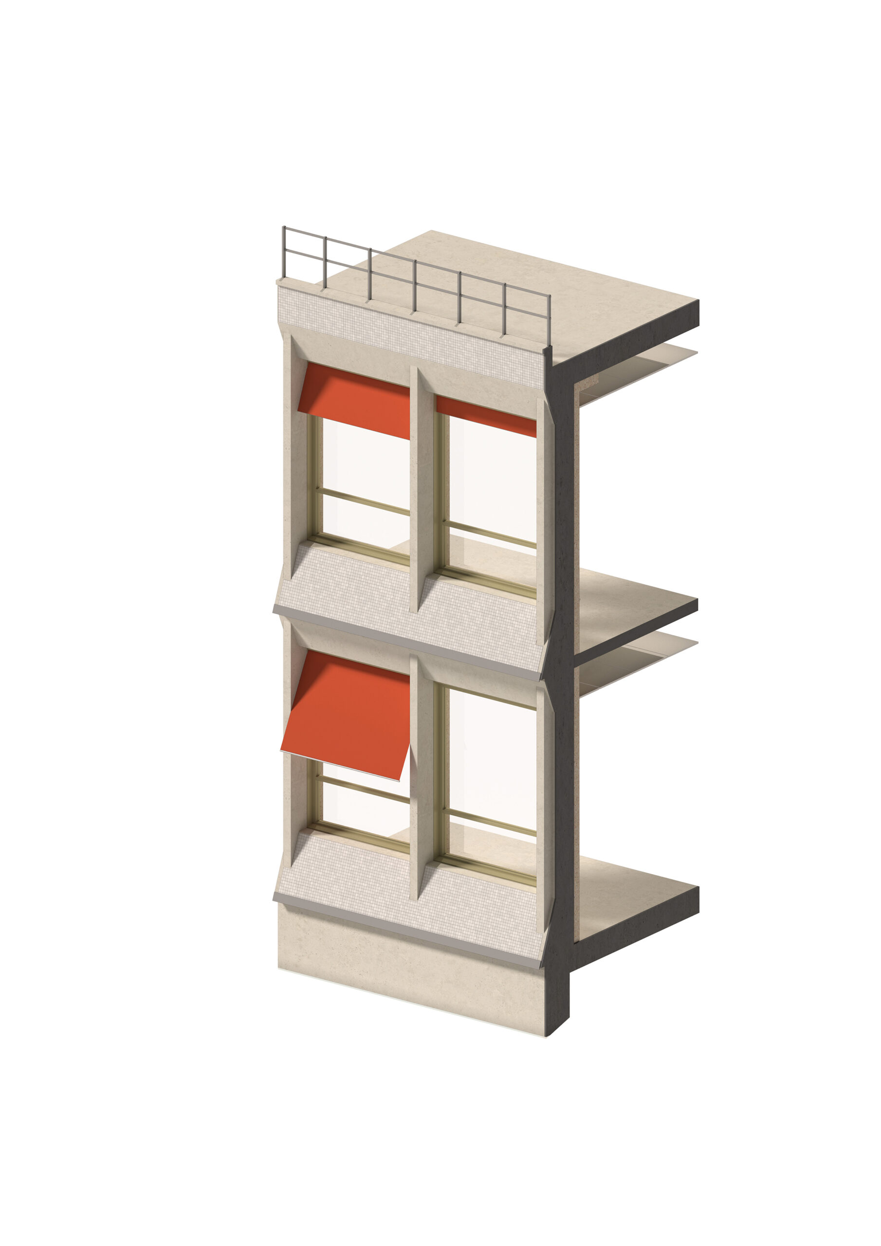 CTN IDELSON Axo façade