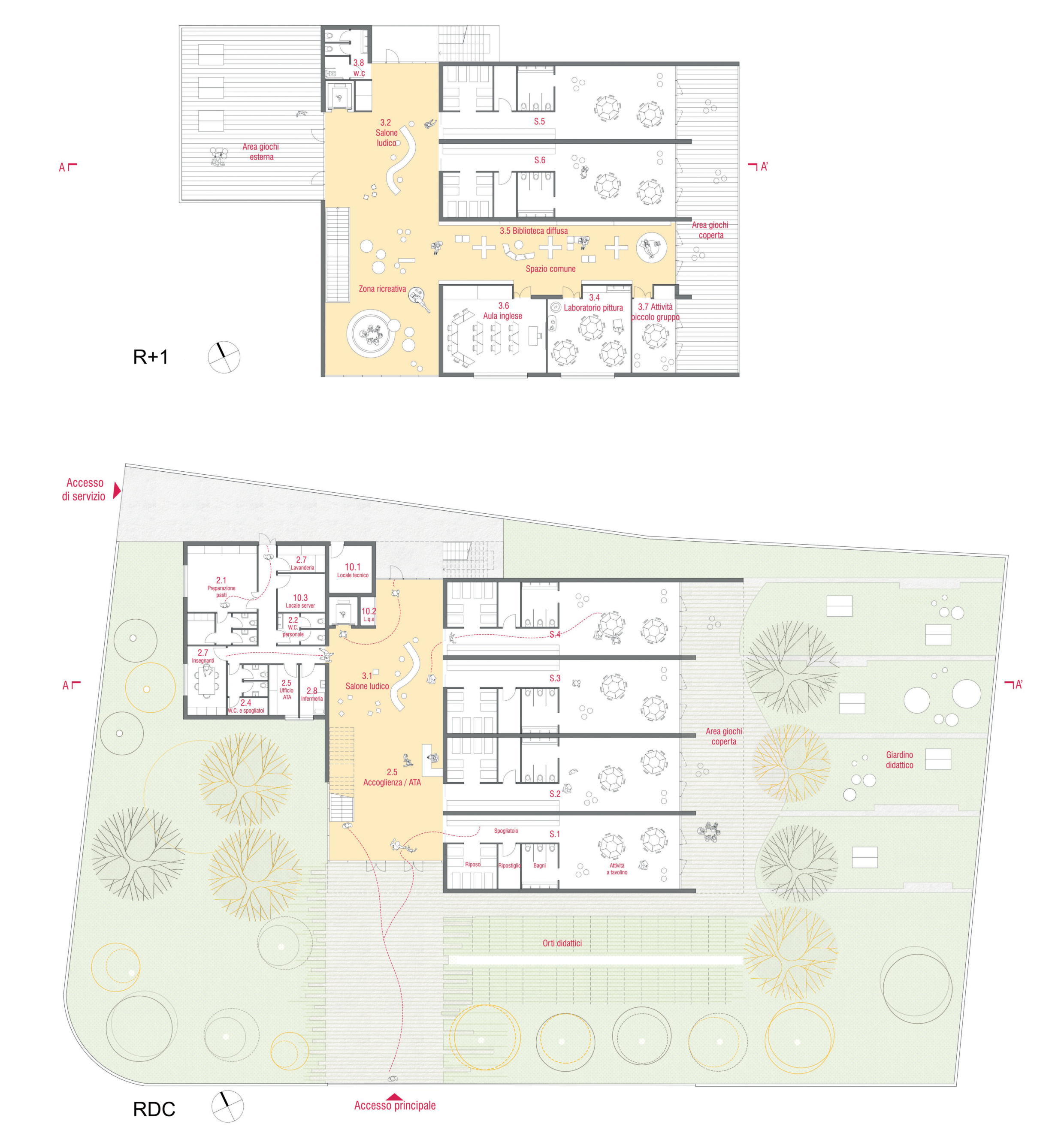 TGB IDELSON Plan rdc r+1